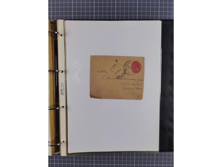 1880/1940 (ca.), about 180 items of postal stationery and few covers, unused and used, including some with additional frankin
