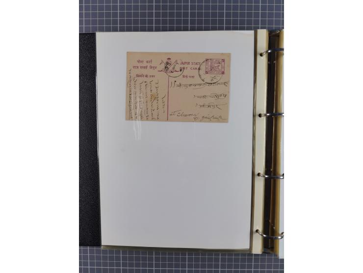 1880/1940 (ca.), about 180 items of postal stationery and few covers, unused and used, including some with additional frankin