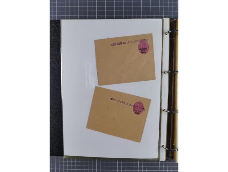 1880/1940 (ca.), about 180 items of postal stationery and few covers, unused and used, including some with additional frankin