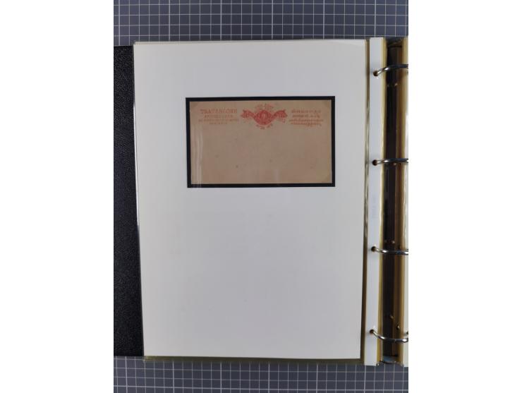 1880/1940 (ca.), about 180 items of postal stationery and few covers, unused and used, including some with additional frankin