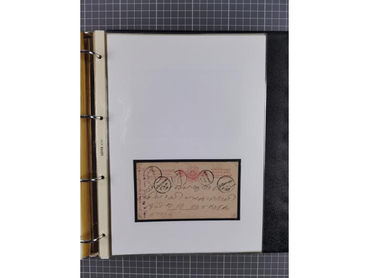 1880/1940 (ca.), about 180 items of postal stationery and few covers, unused and used, including some with additional frankin