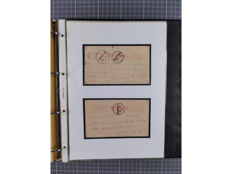 1880/1940 (ca.), about 180 items of postal stationery and few covers, unused and used, including some with additional frankin