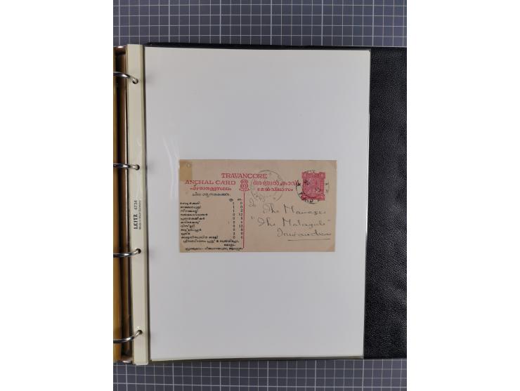 1880/1940 (ca.), about 180 items of postal stationery and few covers, unused and used, including some with additional frankin