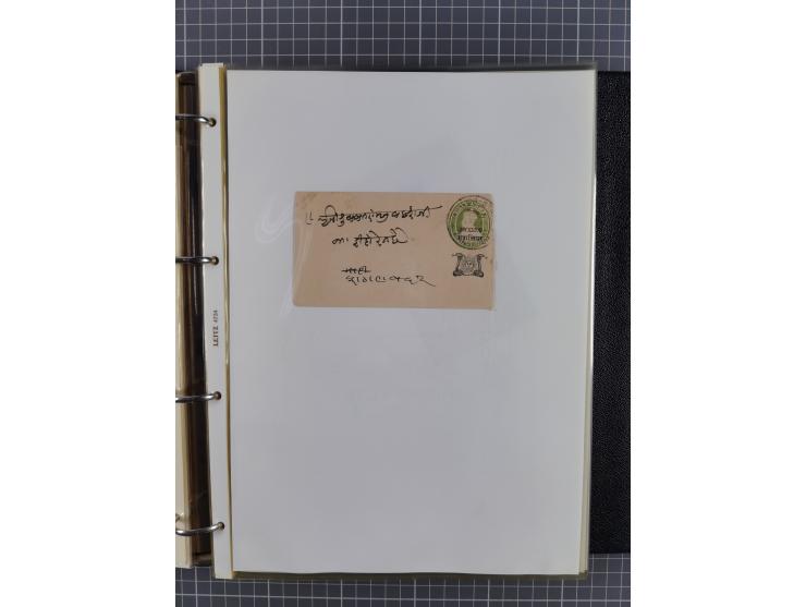 1880/1940 (ca.), about 180 items of postal stationery and few covers, unused and used, including some with additional frankin