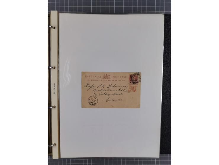1880/1940 (ca.), about 180 items of postal stationery and few covers, unused and used, including some with additional frankin