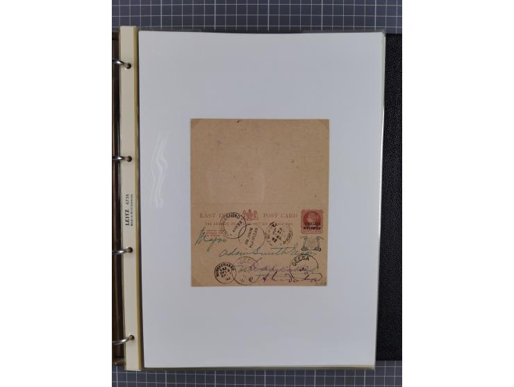 1880/1940 (ca.), about 180 items of postal stationery and few covers, unused and used, including some with additional frankin