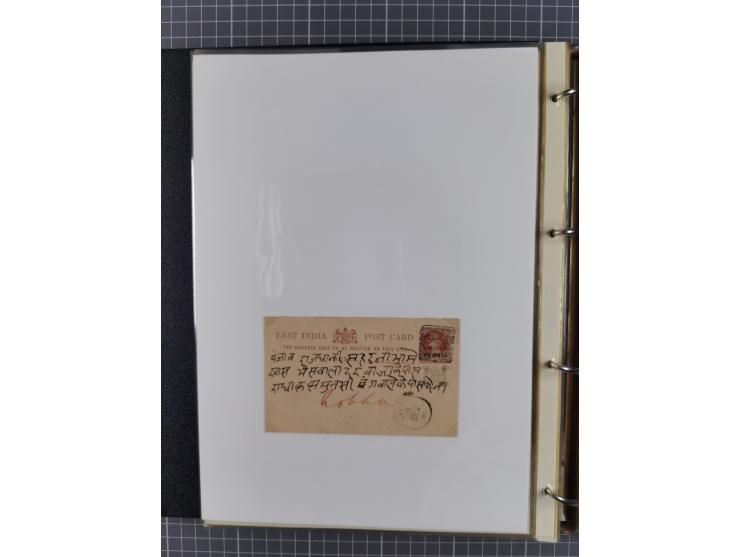 1880/1940 (ca.), about 180 items of postal stationery and few covers, unused and used, including some with additional frankin