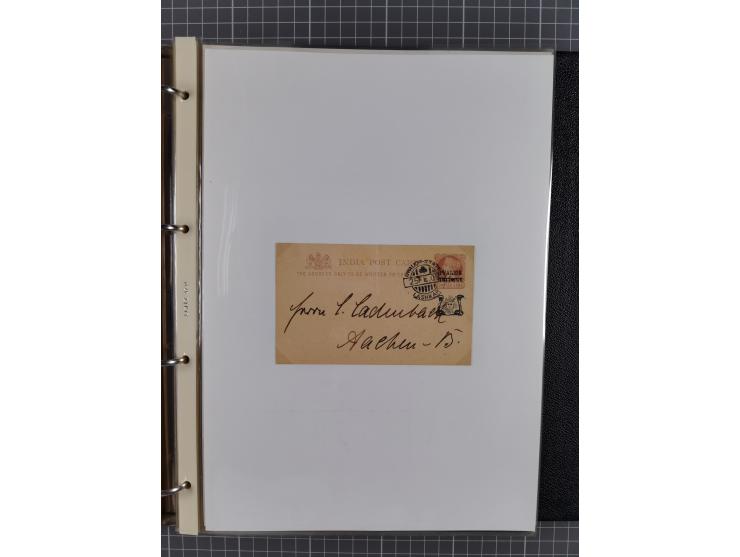 1880/1940 (ca.), about 180 items of postal stationery and few covers, unused and used, including some with additional frankin