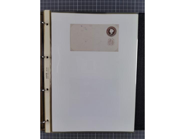 1880/1940 (ca.), about 180 items of postal stationery and few covers, unused and used, including some with additional frankin