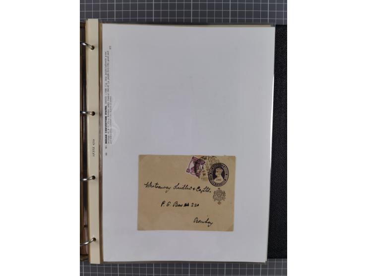 1880/1940 (ca.), about 180 items of postal stationery and few covers, unused and used, including some with additional frankin