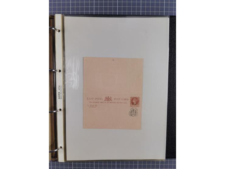 1880/1940 (ca.), about 180 items of postal stationery and few covers, unused and used, including some with additional frankin