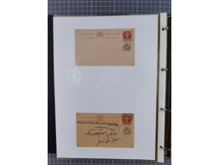 1880/1940 (ca.), about 180 items of postal stationery and few covers, unused and used, including some with additional frankin