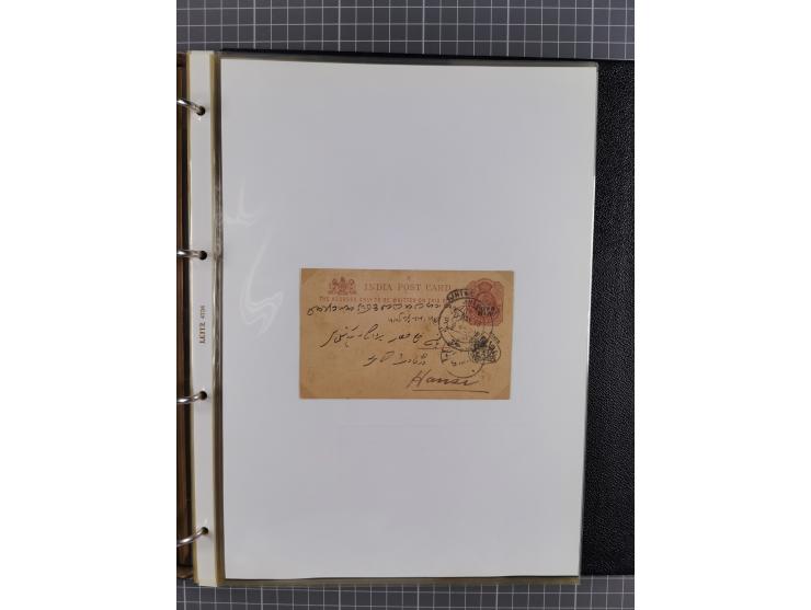 1880/1940 (ca.), about 180 items of postal stationery and few covers, unused and used, including some with additional frankin