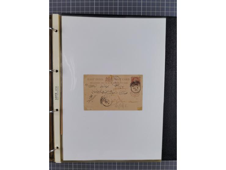 1880/1940 (ca.), about 180 items of postal stationery and few covers, unused and used, including some with additional frankin