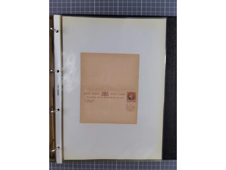 1880/1940 (ca.), about 180 items of postal stationery and few covers, unused and used, including some with additional frankin