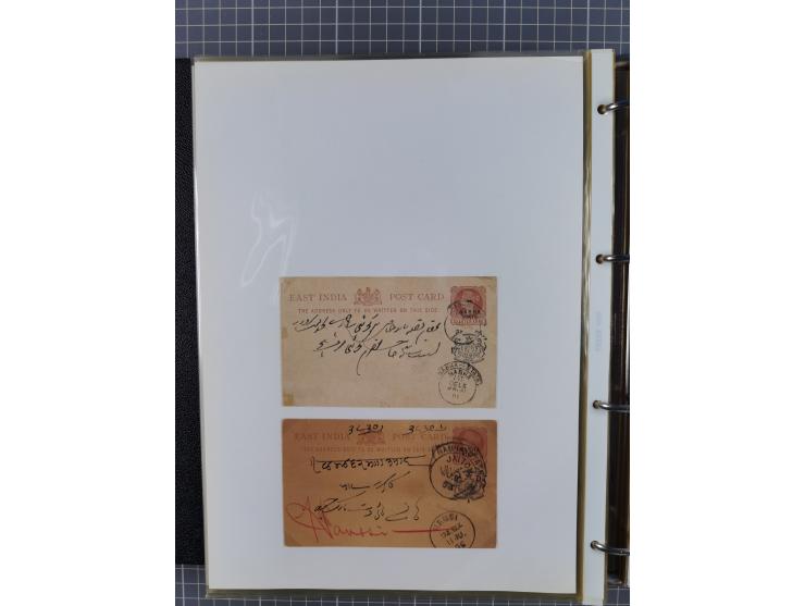 1880/1940 (ca.), about 180 items of postal stationery and few covers, unused and used, including some with additional frankin