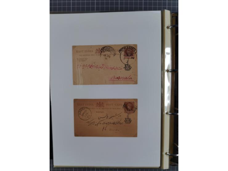 1880/1940 (ca.), about 180 items of postal stationery and few covers, unused and used, including some with additional frankin