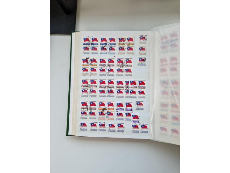 1955/2000 (ca.), mint never hinged/unused and used accumulation, including some miniature sheets, together with a part of mod