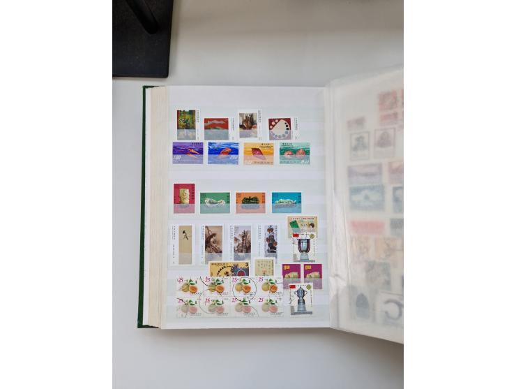 1955/2000 (ca.), mint never hinged/unused and used accumulation, including some miniature sheets, together with a part of mod