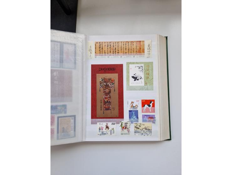 1955/2000 (ca.), mint never hinged/unused and used accumulation, including some miniature sheets, together with a part of mod