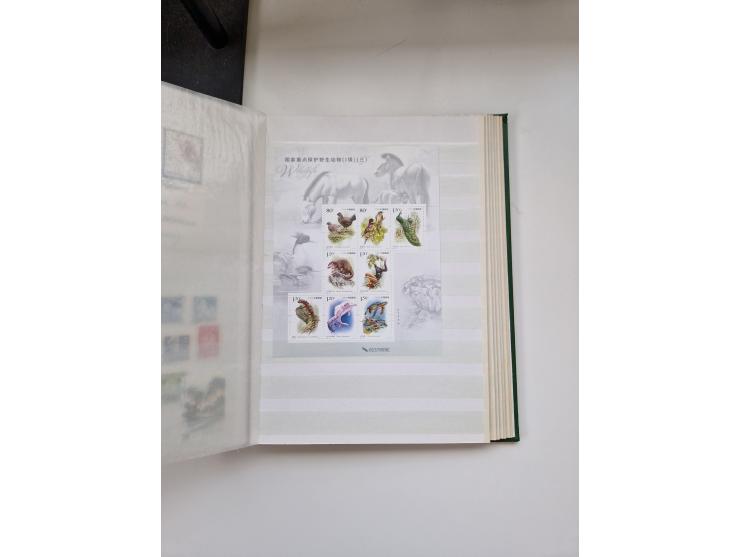 1955/2000 (ca.), mint never hinged/unused and used accumulation, including some miniature sheets, together with a part of mod