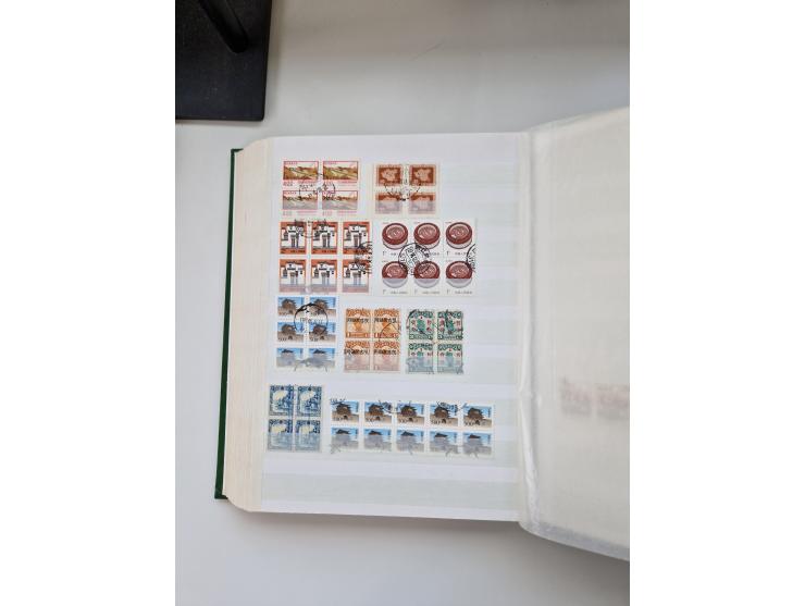 1955/2000 (ca.), mint never hinged/unused and used accumulation, including some miniature sheets, together with a part of mod