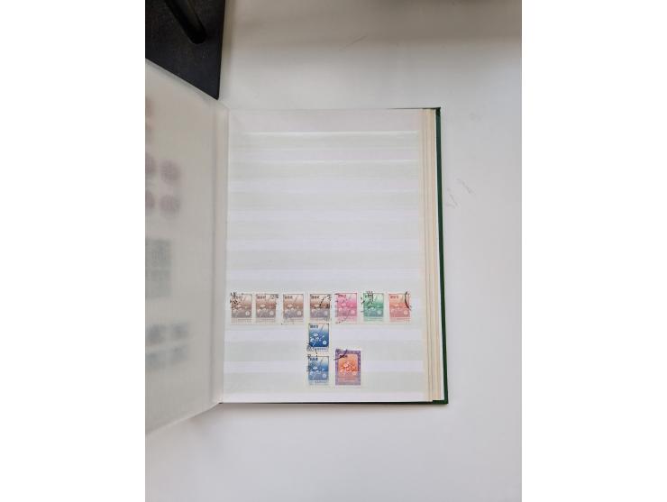 1955/2000 (ca.), mint never hinged/unused and used accumulation, including some miniature sheets, together with a part of mod
