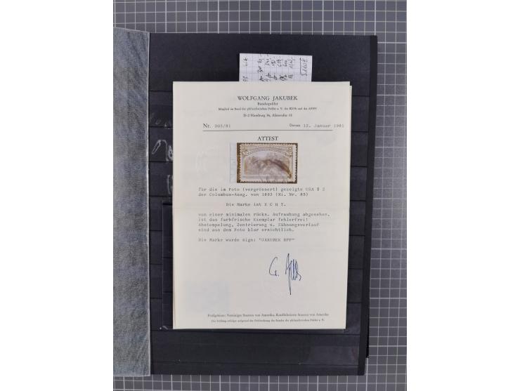 1847/1975, mostly used collection incl. better values and varieties, e.g. Mi.-No. 1, 6 (2, one with red cancel), 7 , 19IIv, 1