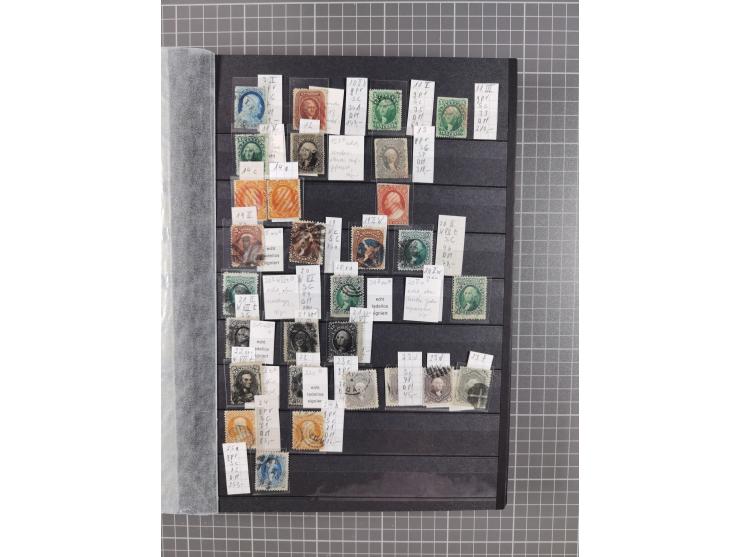 1847/1975, mostly used collection incl. better values and varieties, e.g. Mi.-No. 1, 6 (2, one with red cancel), 7 , 19IIv, 1