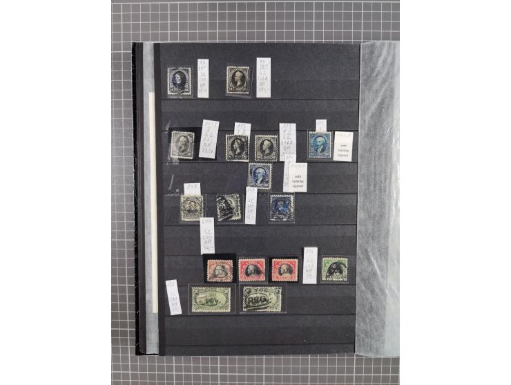 1847/1975, mostly used collection incl. better values and varieties, e.g. Mi.-No. 1, 6 (2, one with red cancel), 7 , 19IIv, 1