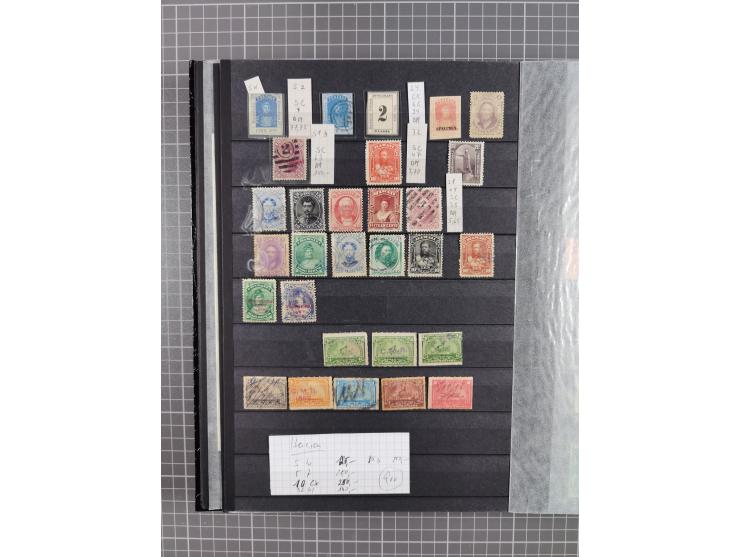 1847/1975, mostly used collection incl. better values and varieties, e.g. Mi.-No. 1, 6 (2, one with red cancel), 7 , 19IIv, 1