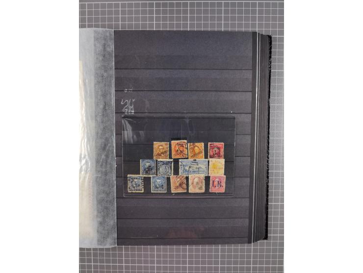 1847/1975, mostly used collection incl. better values and varieties, e.g. Mi.-No. 1, 6 (2, one with red cancel), 7 , 19IIv, 1