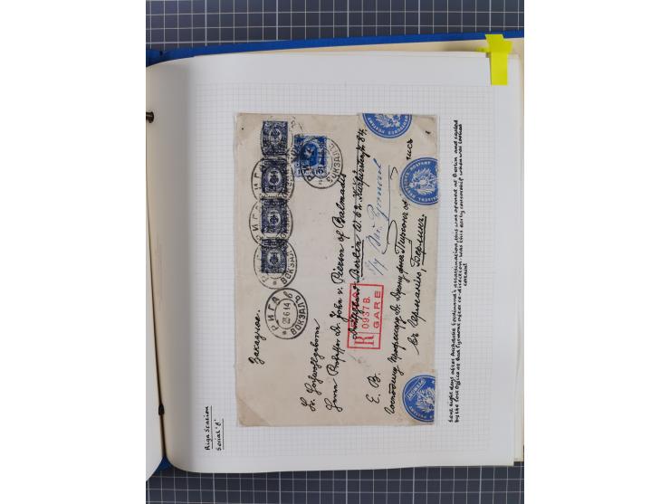 1880/1918 (ca.), Imperial Russia Railway Post Offices, splendid collection of circa 400 covers and cards, expertly arranged w