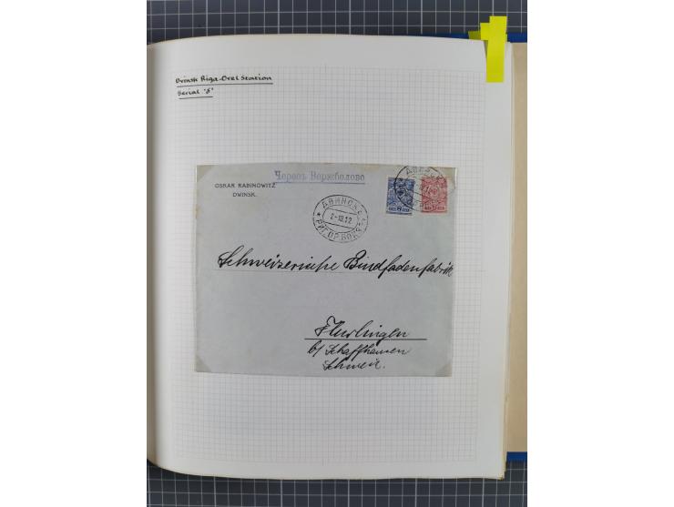 1880/1918 (ca.), Imperial Russia Railway Post Offices, splendid collection of circa 400 covers and cards, expertly arranged w