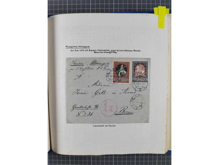 1880/1918 (ca.), Imperial Russia Railway Post Offices, splendid collection of circa 400 covers and cards, expertly arranged w