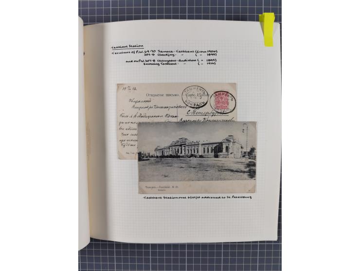 1880/1918 (ca.), Imperial Russia Railway Post Offices, splendid collection of circa 400 covers and cards, expertly arranged w