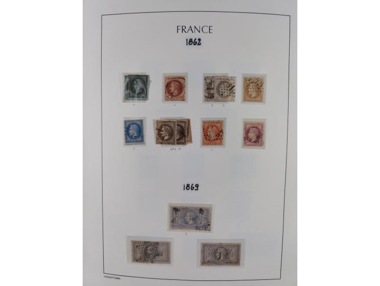 1849/1955, extensive, mainly used collection with many better items, starting with Mi.-Nr. 1 signed Bühler, good part Ceres a