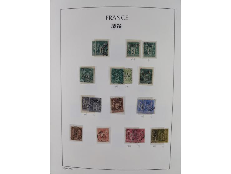 1849/1955, extensive, mainly used collection with many better items, starting with Mi.-Nr. 1 signed Bühler, good part Ceres a