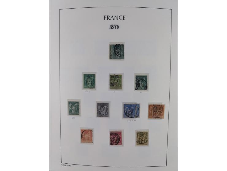 1849/1955, extensive, mainly used collection with many better items, starting with Mi.-Nr. 1 signed Bühler, good part Ceres a