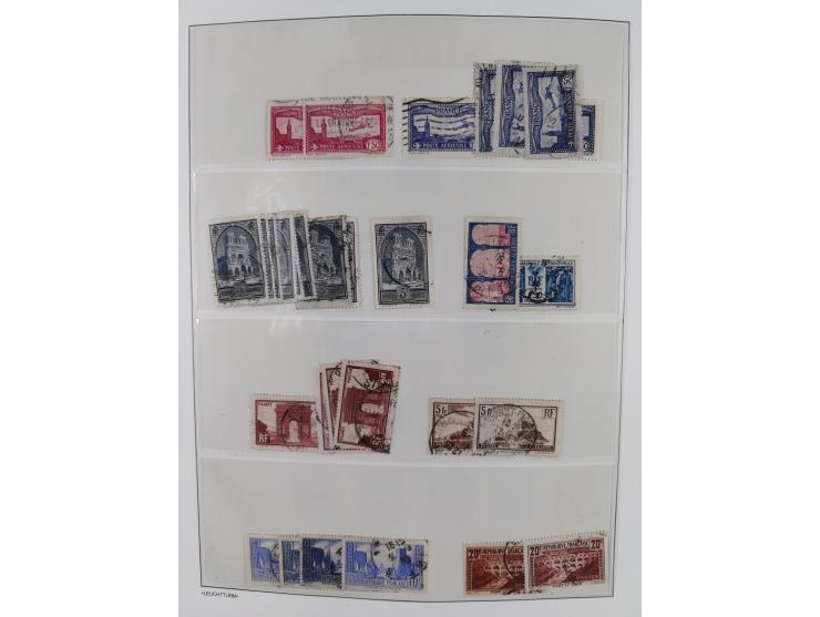 1849/1955, extensive, mainly used collection with many better items, starting with Mi.-Nr. 1 signed Bühler, good part Ceres a