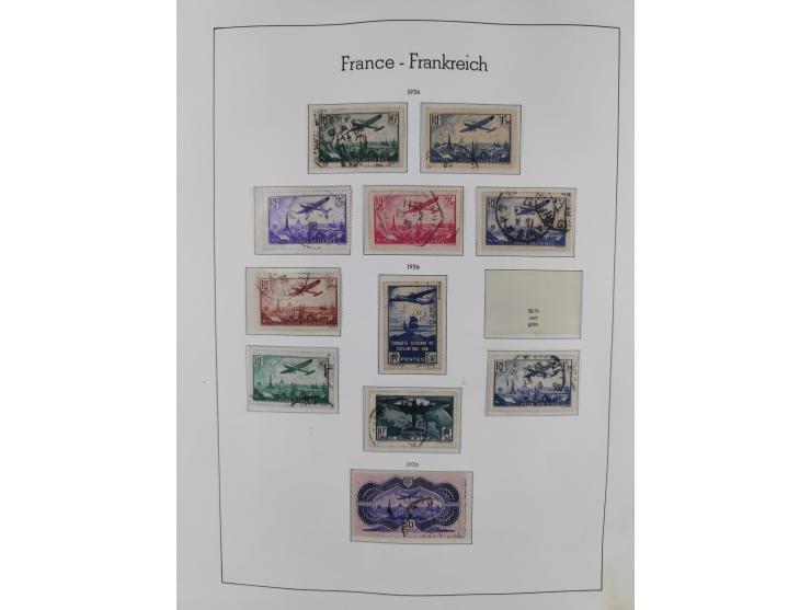 1849/1955, extensive, mainly used collection with many better items, starting with Mi.-Nr. 1 signed Bühler, good part Ceres a