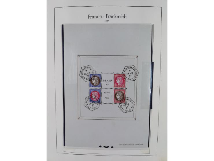 1849/1955, extensive, mainly used collection with many better items, starting with Mi.-Nr. 1 signed Bühler, good part Ceres a