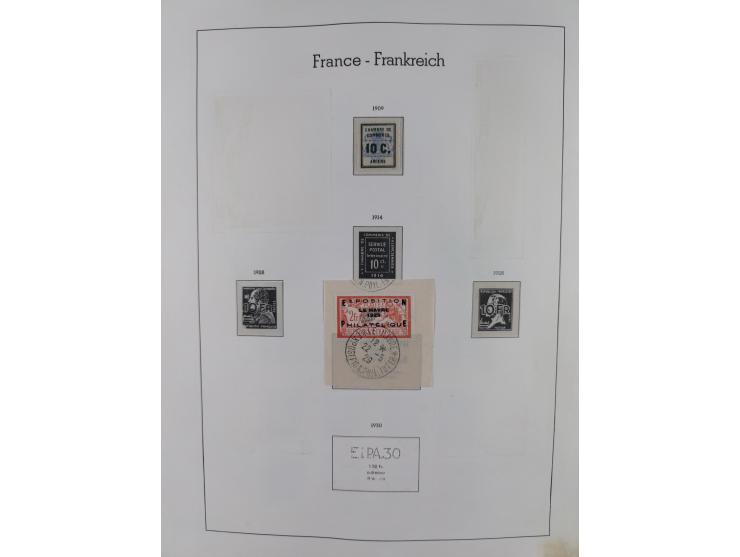 1849/1955, extensive, mainly used collection with many better items, starting with Mi.-Nr. 1 signed Bühler, good part Ceres a