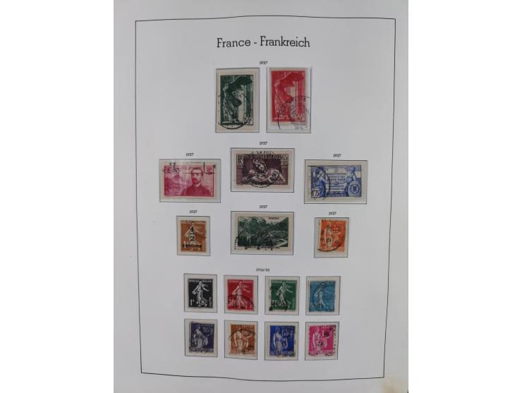 1849/1955, extensive, mainly used collection with many better items, starting with Mi.-Nr. 1 signed Bühler, good part Ceres a