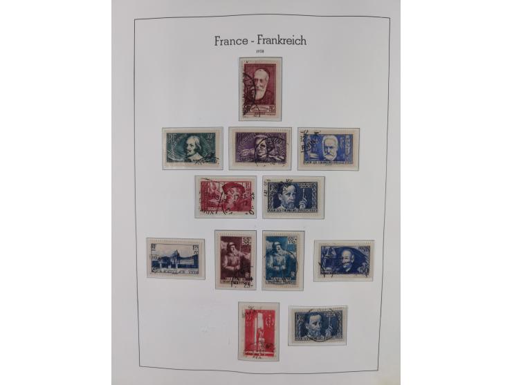 1849/1955, extensive, mainly used collection with many better items, starting with Mi.-Nr. 1 signed Bühler, good part Ceres a