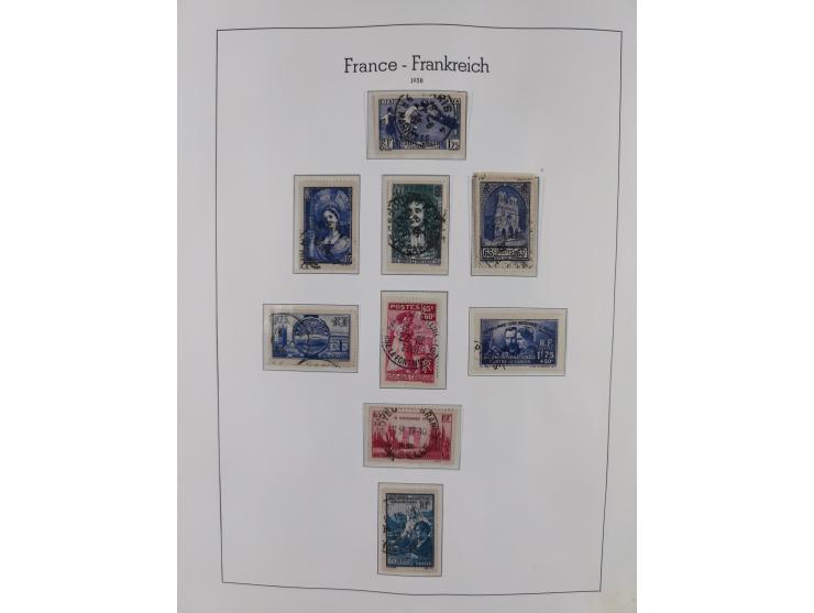 1849/1955, extensive, mainly used collection with many better items, starting with Mi.-Nr. 1 signed Bühler, good part Ceres a