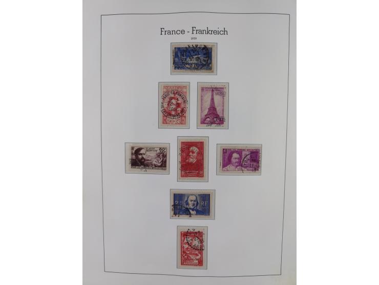 1849/1955, extensive, mainly used collection with many better items, starting with Mi.-Nr. 1 signed Bühler, good part Ceres a