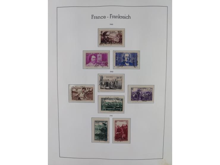 1849/1955, extensive, mainly used collection with many better items, starting with Mi.-Nr. 1 signed Bühler, good part Ceres a