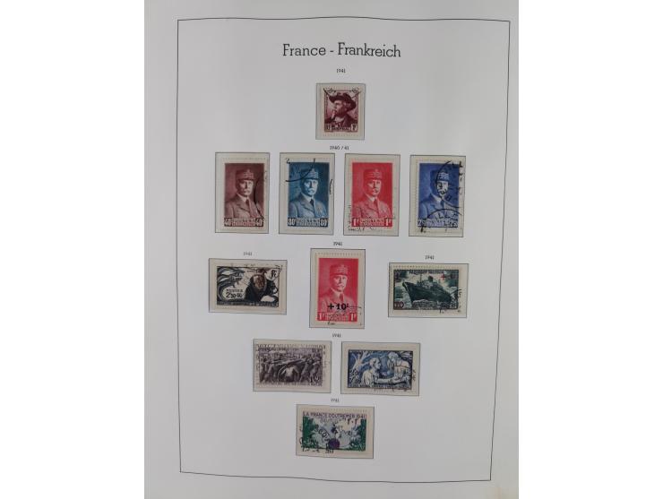 1849/1955, extensive, mainly used collection with many better items, starting with Mi.-Nr. 1 signed Bühler, good part Ceres a