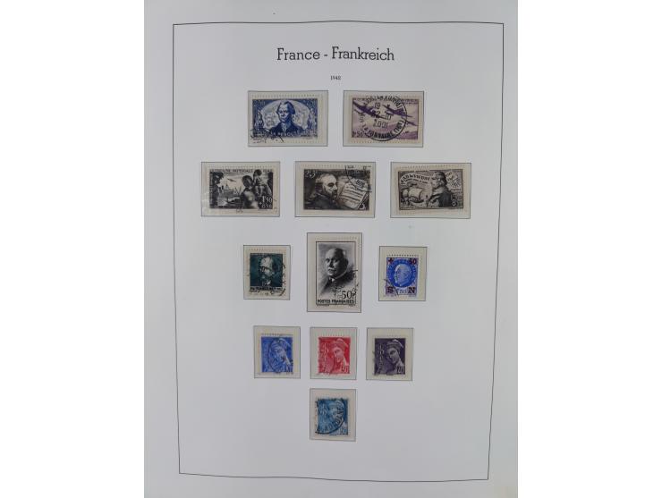 1849/1955, extensive, mainly used collection with many better items, starting with Mi.-Nr. 1 signed Bühler, good part Ceres a